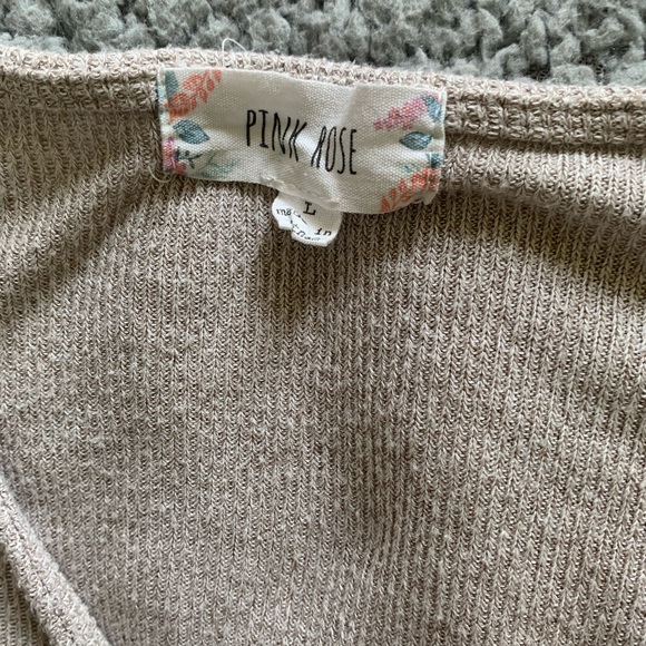 Knit Wrapover Top - Picture 4 of 4